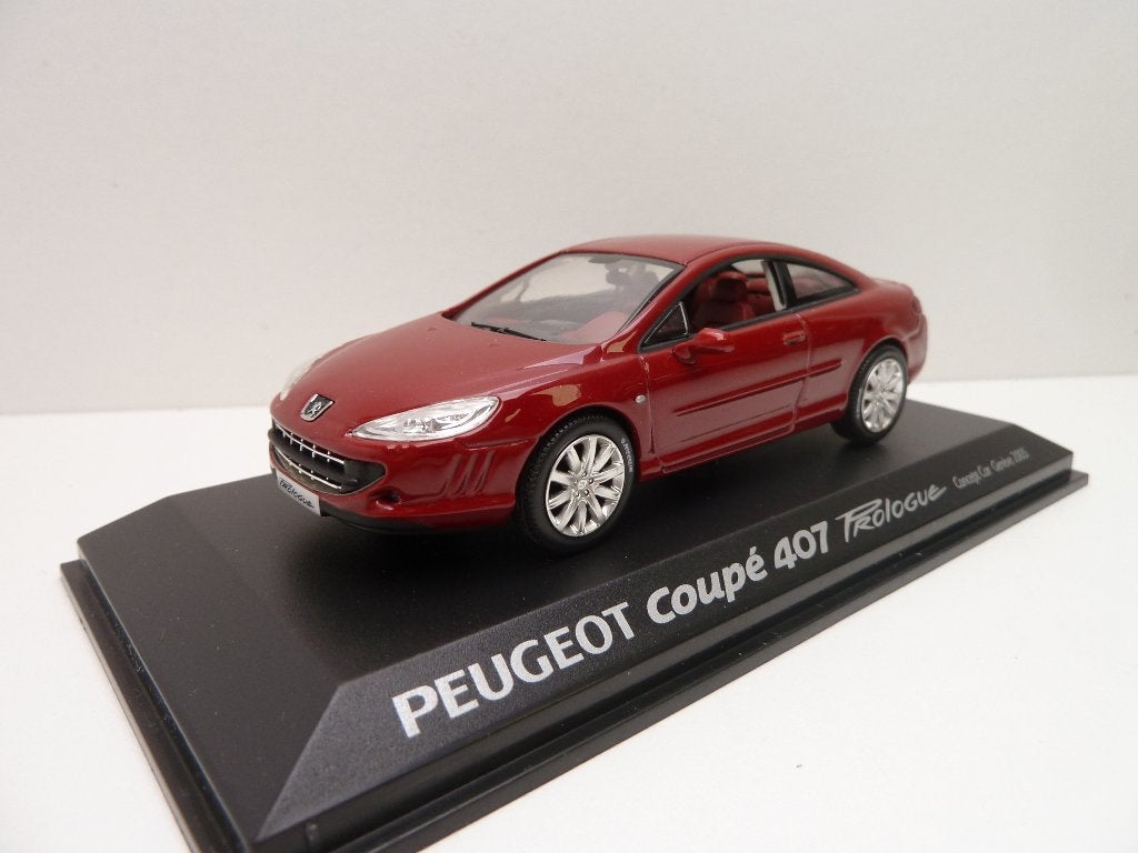 Peugeot 407 coupe concept car 2005  '' Norev '', Ophalen of Verzenden, Zo goed als nieuw, Auto, Norev
