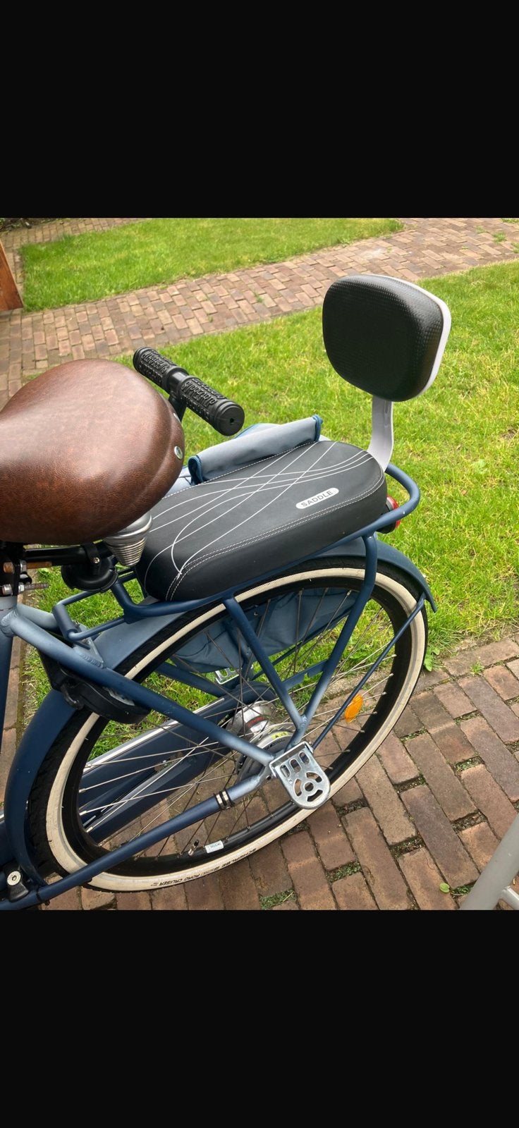 Kinder zitje zaddle, 0 t/m 10 kg, Achterzitje, Ophalen of Verzenden, Gebruikt