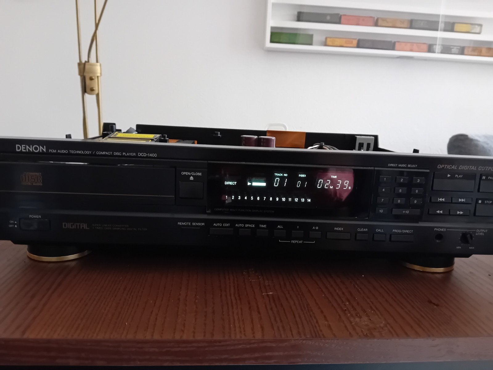 Denon dcd1400 plus kef Q7, Ophalen of Verzenden, Overige merken