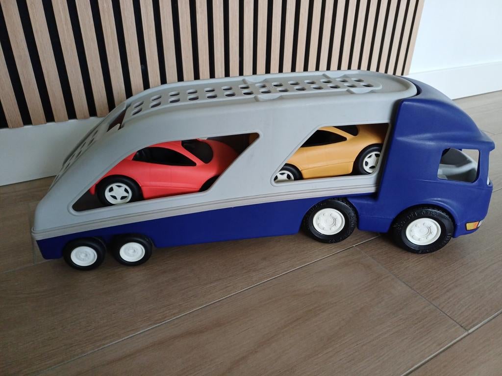 Little Tikes autotransporter met 2 auto's, Ophalen, Gebruikt