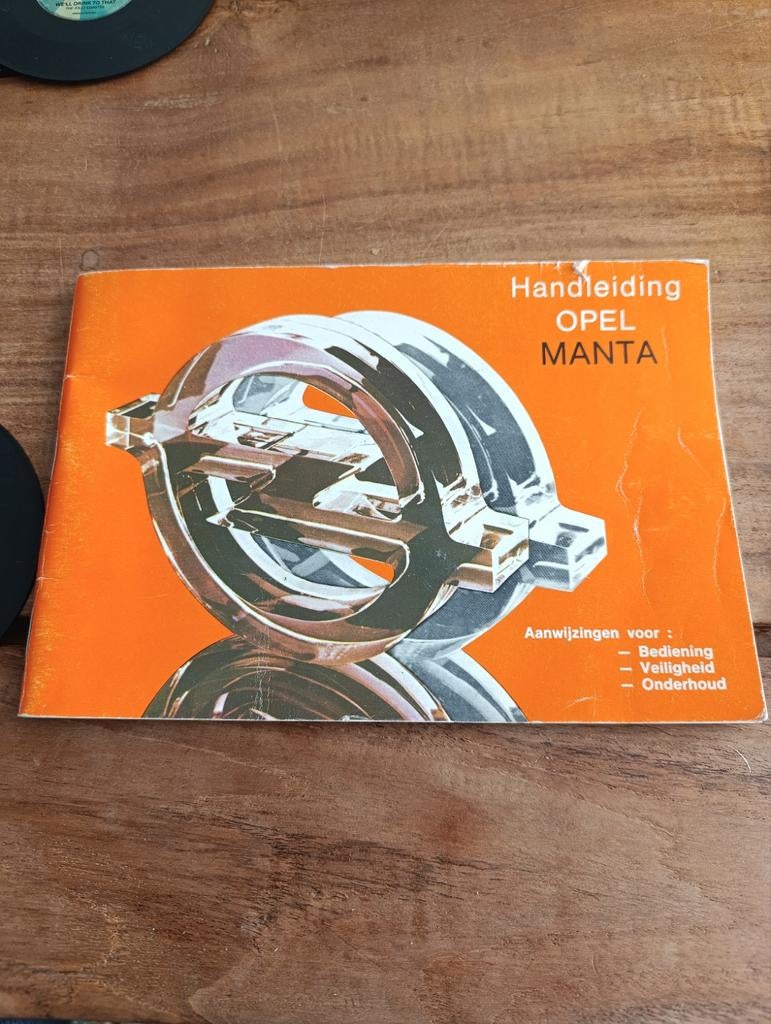 Opel Manta GSi 1984 Handleiding - Origineel en Compleet, Ophalen