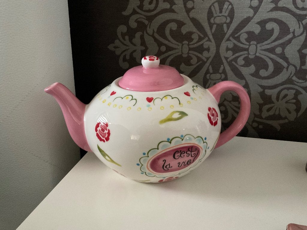 Theepot C'est La Vie Jet by ter Steege World of Jet thee pot, Overige typen, Ophalen of Verzenden, Zo goed als nieuw, Overige stijlen