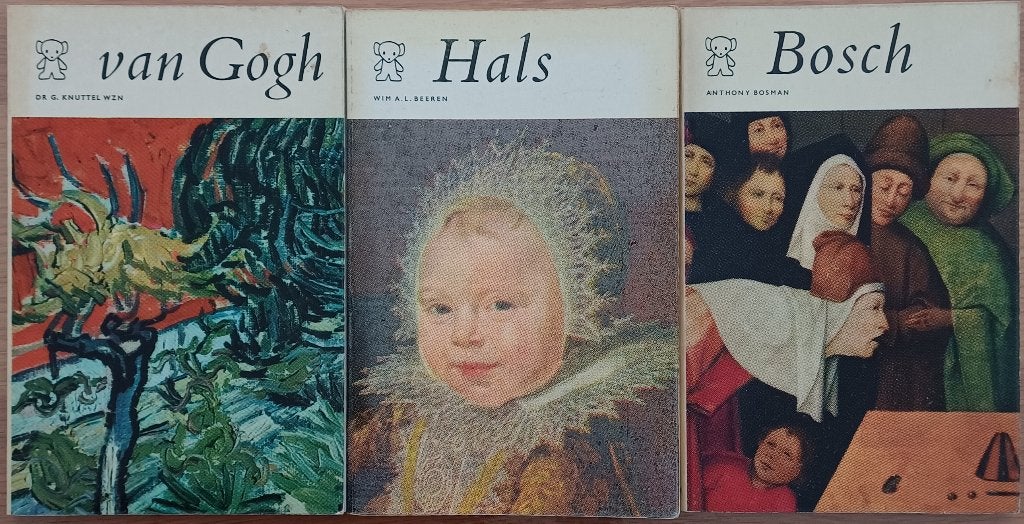 2+1 GRATIS! Van Gogh, Bosch, Hals - Zwarte beertjes, Gelezen, Diverse auteurs, Ophalen of Verzenden, Schilder- en Tekenkunst