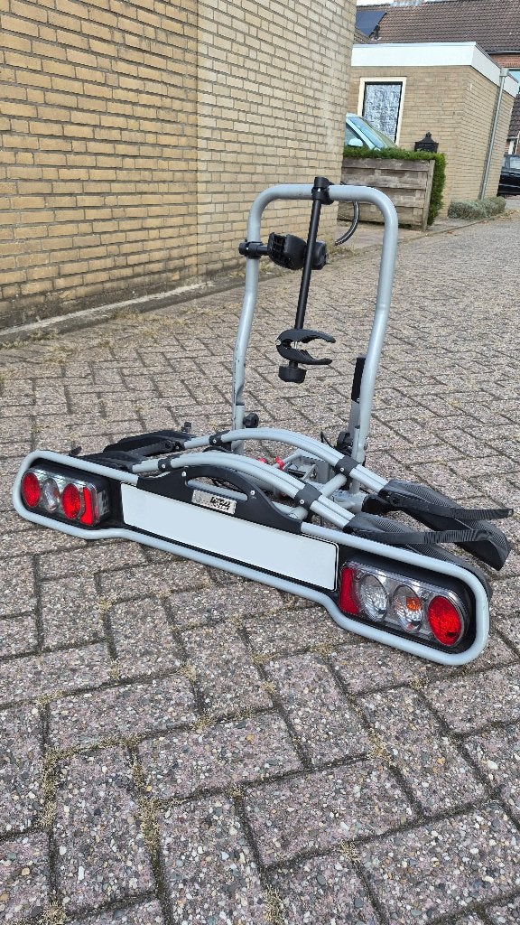 Fietsendrager Pro User Jade + oprijgoot, Ophalen, Gebruikt, Brede banden, 2 fietsen