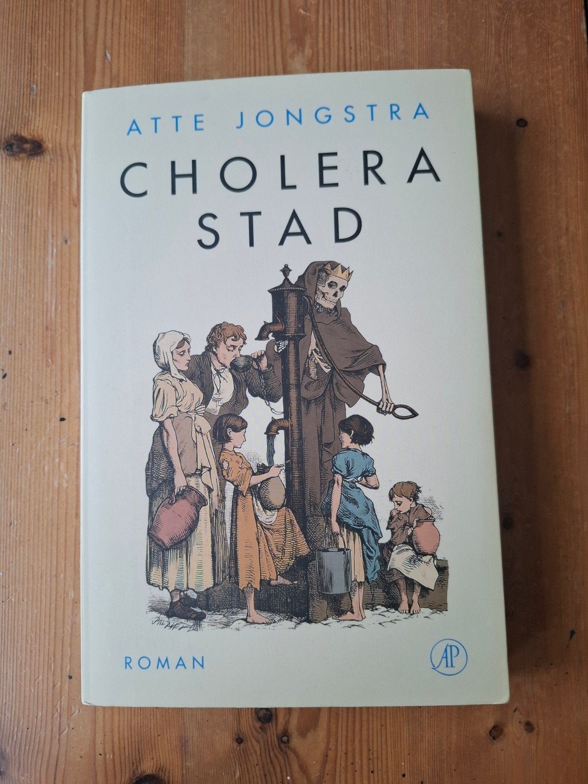 Cholera Stad - Atte Jongstra (Roman), Ophalen of Verzenden, Zo goed als nieuw, Atte Jongstra
