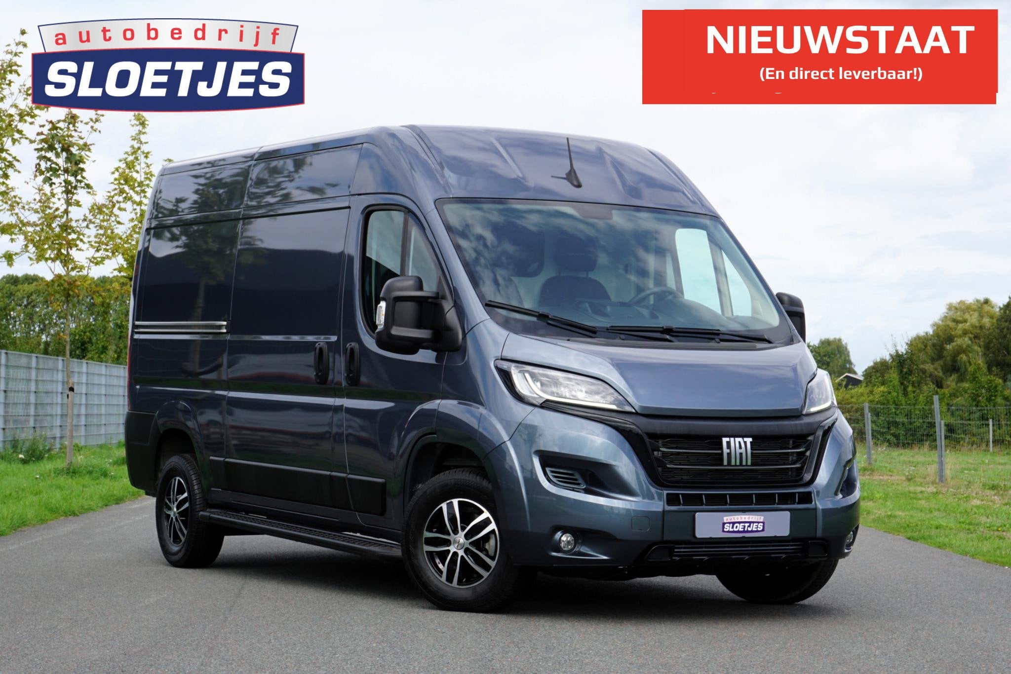 Fiat Ducato 35 2.2 MultiJet L2H2 in Nieuwstaat |Trekhaak |Ca, Auto's, Voorwielaandrijving, Dealer onderhouden, Stof, Gebruikt