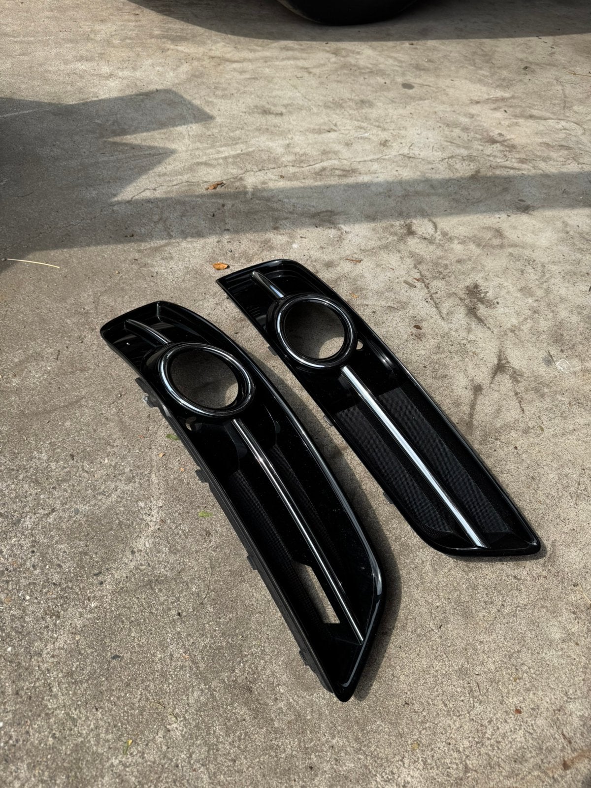 Audi A3 8P 2010 Mistlamp Kapjes Bumper – Origineel Chroom, Ophalen of Verzenden, Audi