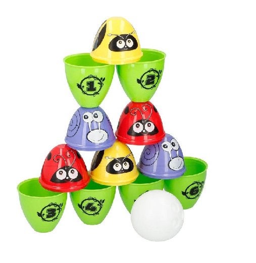 Eddy Toys 2-in-1 Bowling- & Werpspel 13-delig-NIEUW, Ophalen of Verzenden, Nieuw