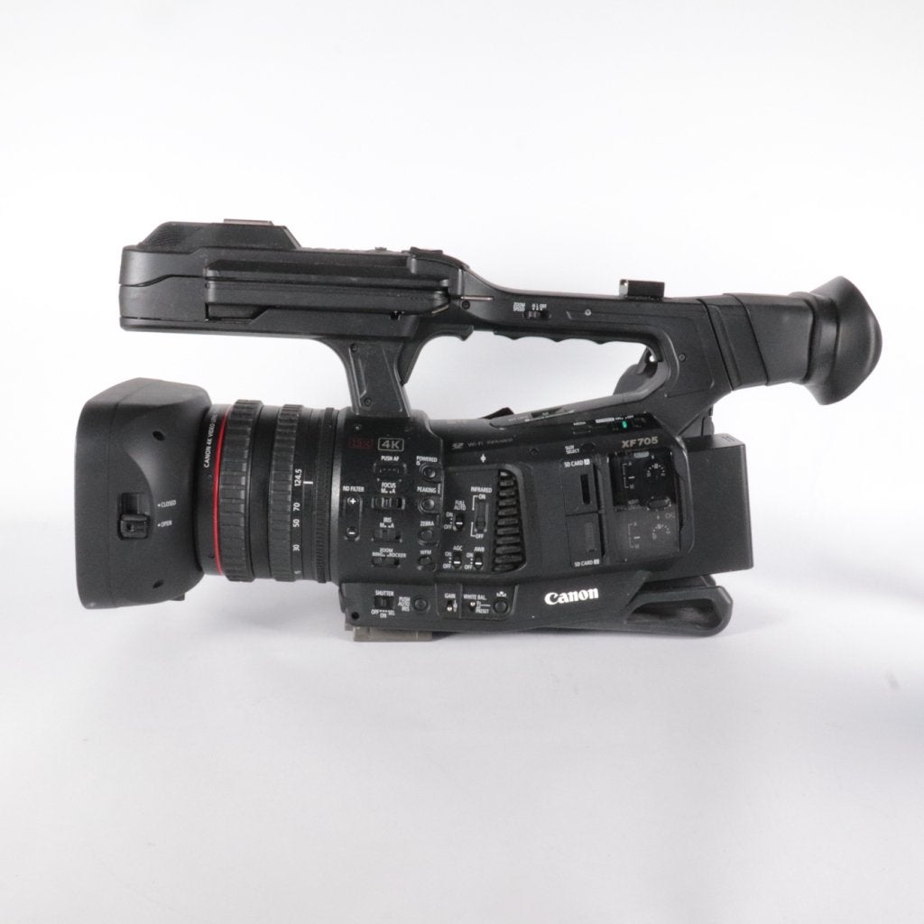 Canon XF705 Videocamera Incl Toebehoren - Nette staat, Audio, Tv en Foto, Videocamera's Digitaal, Canon, Gebruikt, Support@canon.com