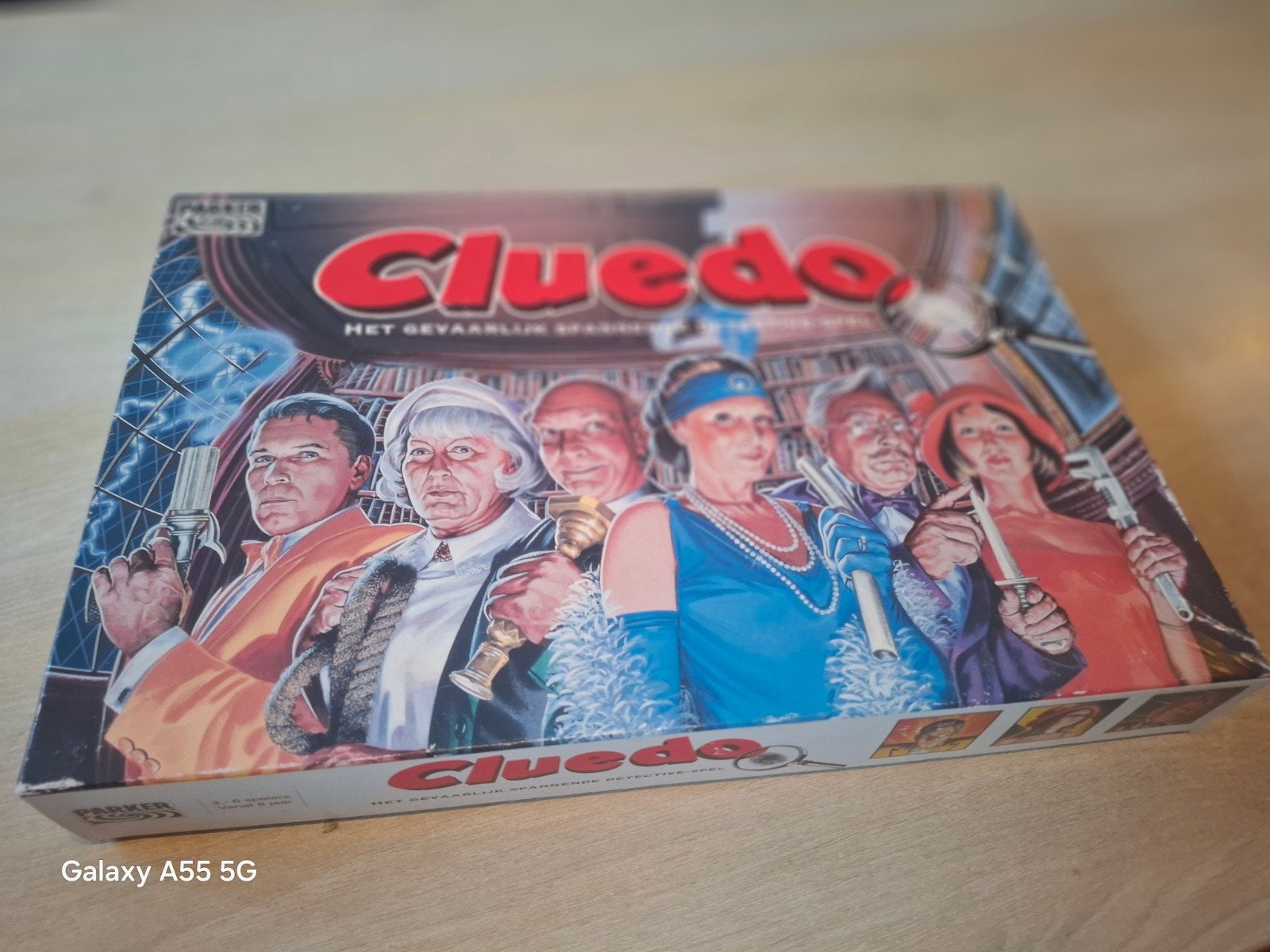 Cluedo Bordspel - Het Gevaarlijke Detective-Spel, Parker, Gebruikt, Vijf spelers of meer, Ophalen of Verzenden