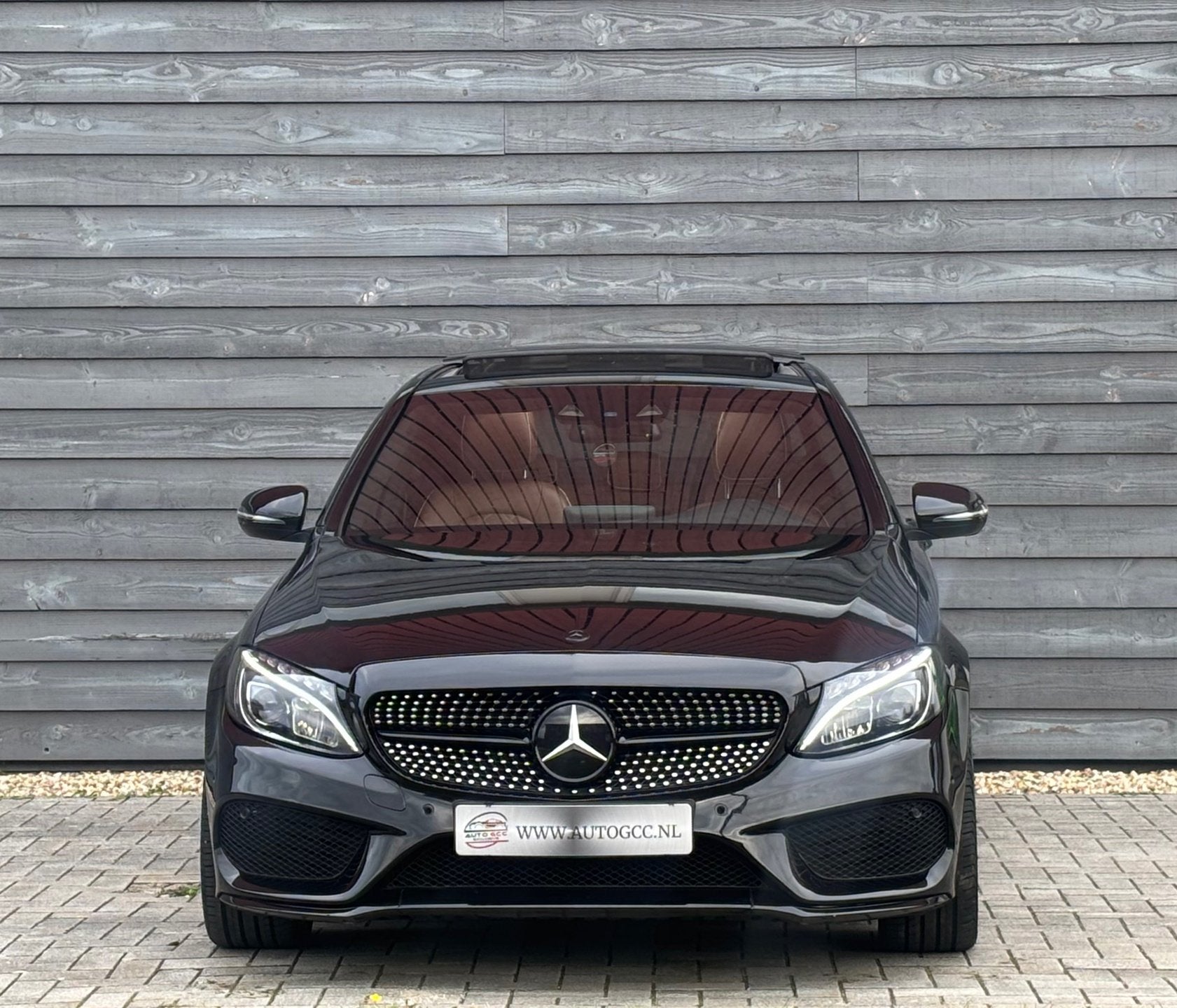 Mercedes-Benz C-klasse 450 C43 AMG 4MATIC PANO MEMORY BURMES, Auto's, Dealer onderhouden, 367 pk, Vierwielaandrijving, C-Klasse