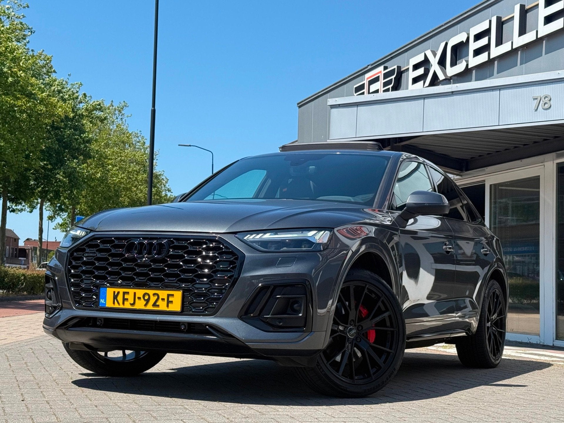 Audi Q5 Sportback 50 TFSI e quattro S tronic Black edition |, Auto's, Audi, Automaat, Gebruikt, Zwart, 4 cilinders