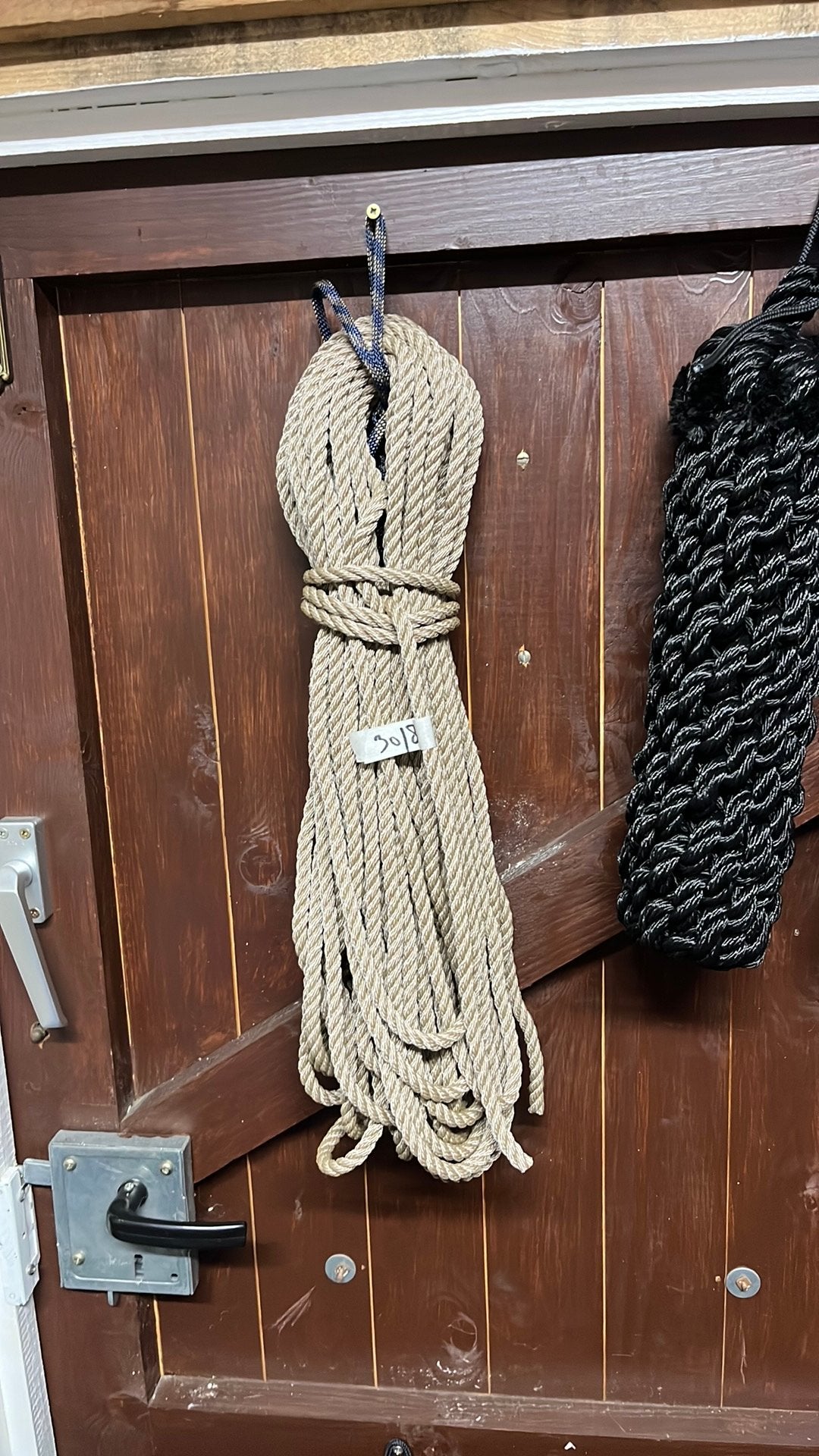 30 meter 8 mm dik beige ppmf touw, Ophalen of Verzenden, Nieuw, Lijn of Blok