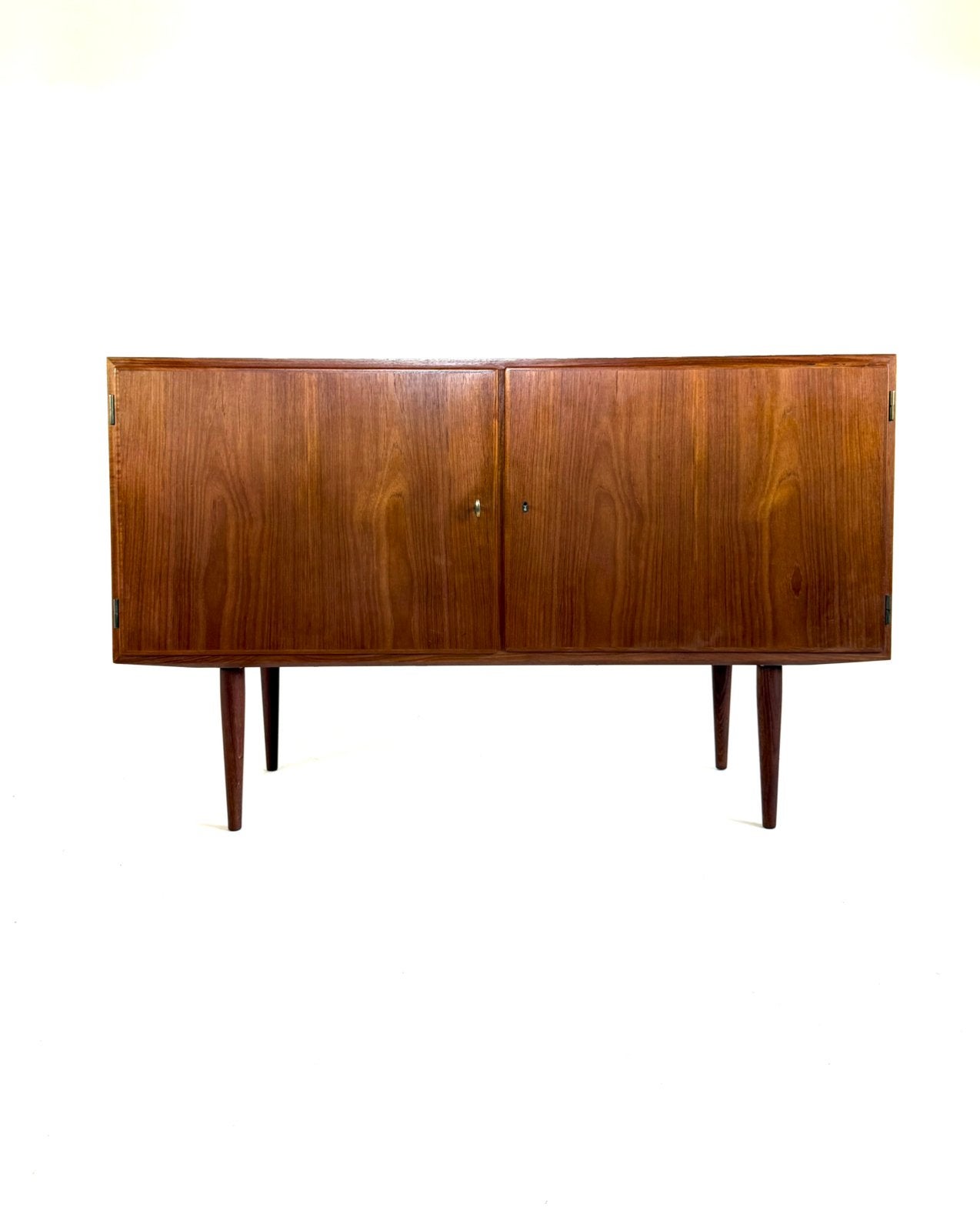 Vintage Deens teakhouten sideboard, Poul Hundevad ‘60, Huis en Inrichting, 100 tot 150 cm, Teakhout, Ophalen of Verzenden, Poul Hundevad