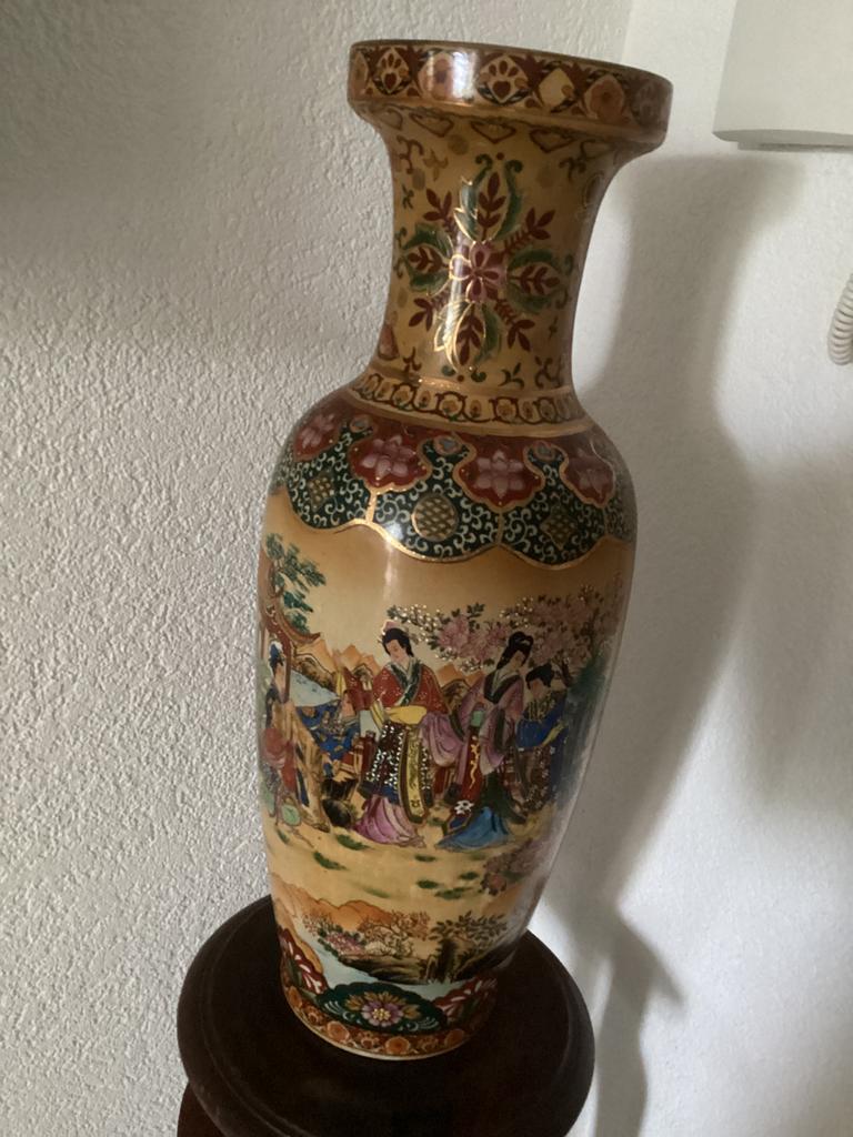 Chinese Vaas hoog 60cm, Antiek en Kunst, Ophalen of Verzenden