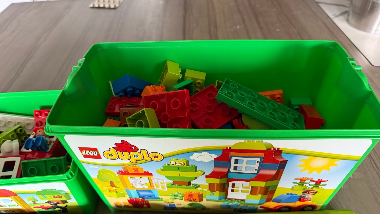 Lego Duplo - Grote set met diverse blokken en figuren, Kinderen en Baby's, Speelgoed | Duplo en Lego, Ophalen, Inclusief minifiguren