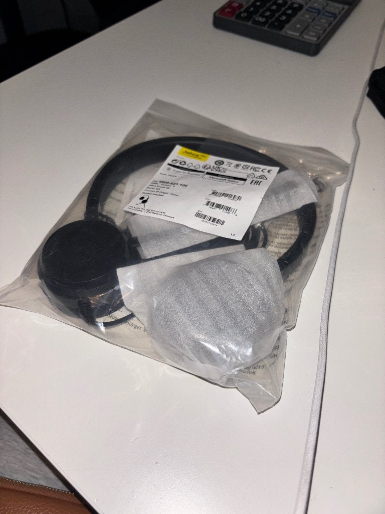 Nieuwe Jabra Evolve 20 MS Stereo USB Headset, Nieuw, Ophalen of Verzenden, Over-ear, Jabra