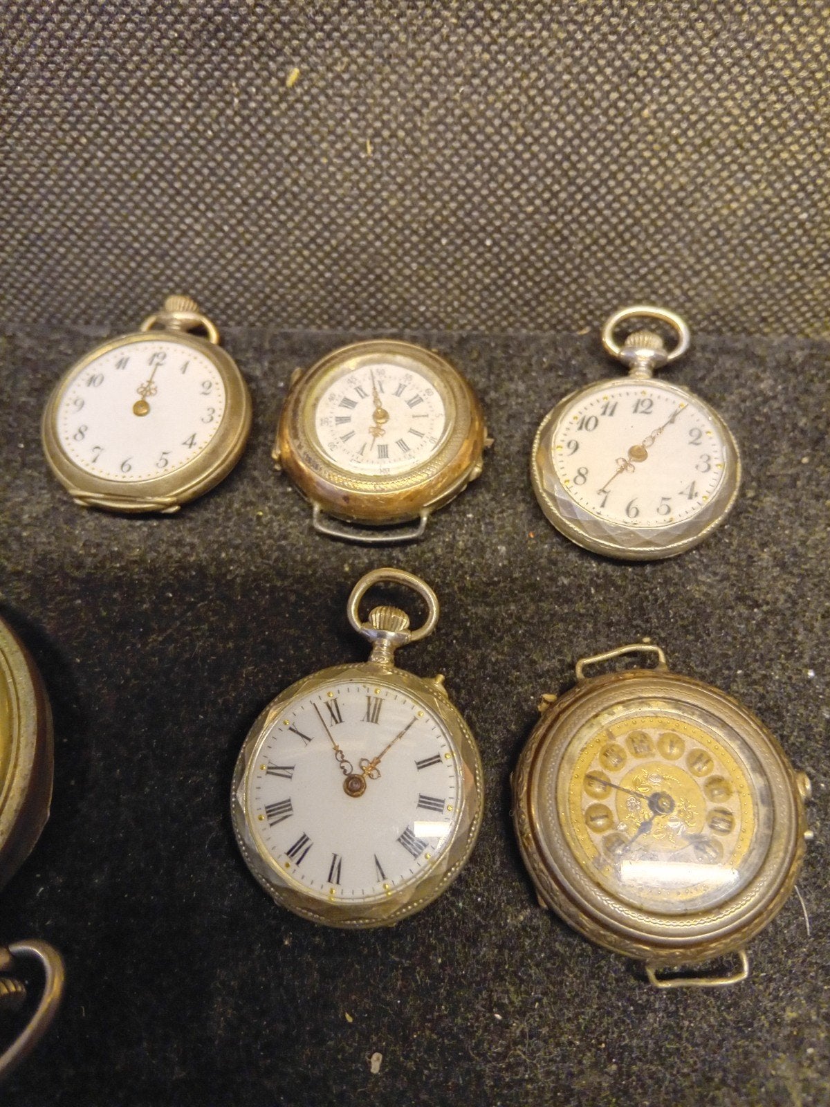 Lotje van 6 diverse zakhorloge  Ook zilver, Ophalen of Verzenden, Zilver, Overige merken