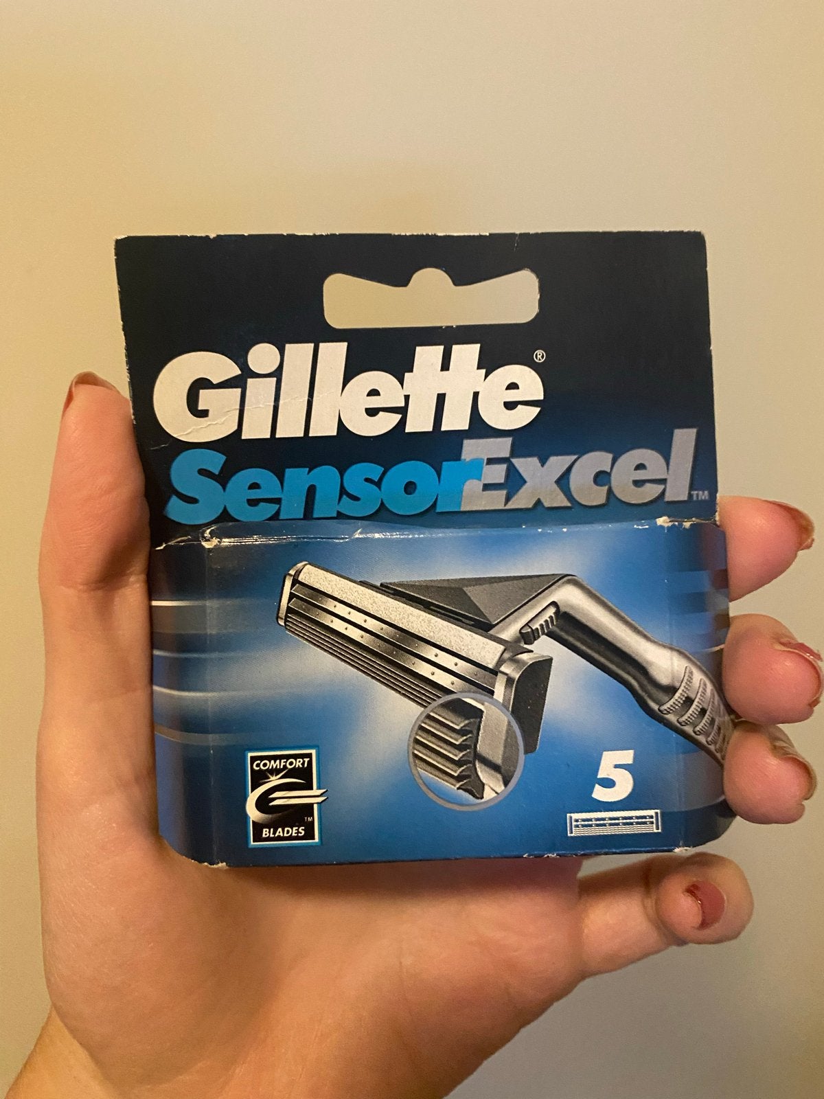 Gillette Sensor Excel scheermesjes - 5 stuks, Verzenden, Nieuw, Overige typen