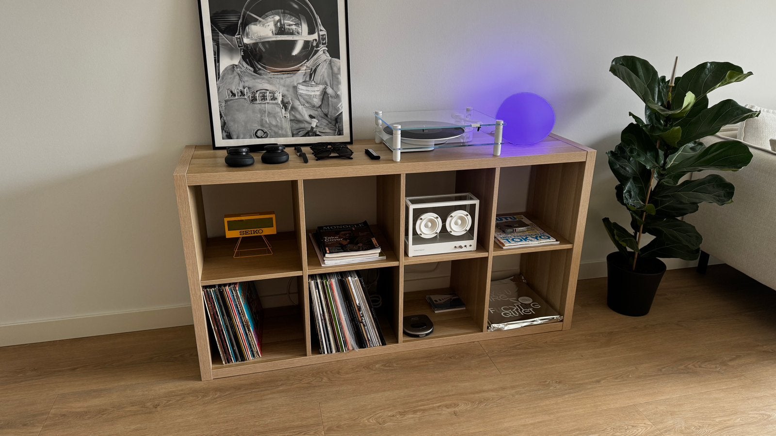 Ikea Kallax, Huis en Inrichting, Kasten | Televisiemeubels, Ophalen, 50 tot 100 cm, Zo goed als nieuw, Minder dan 100 cm