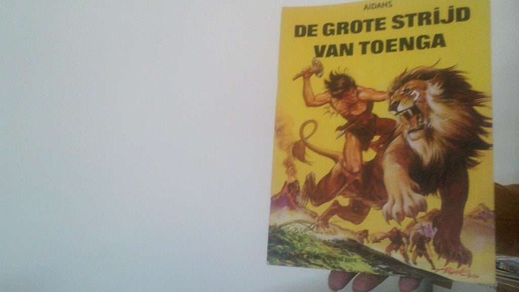 toenga nr 1 de grote strijd van toenga eerste druk helmond, Boeken, Eén stripboek, Ophalen of Verzenden, Zo goed als nieuw