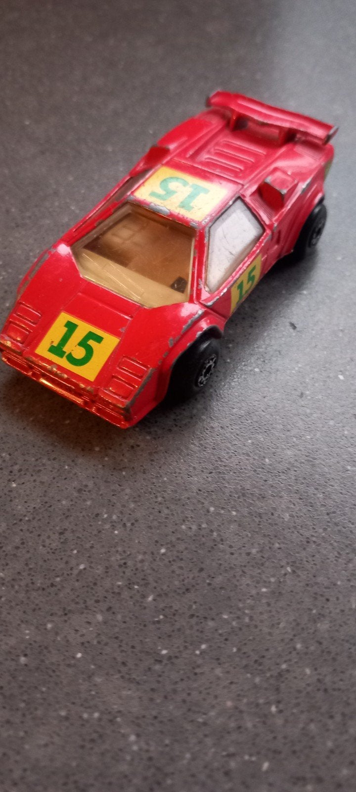 8825 Matchbox Lamborghini Countach L.P. 500 S (1983), Ophalen of Verzenden, Gebruikt
