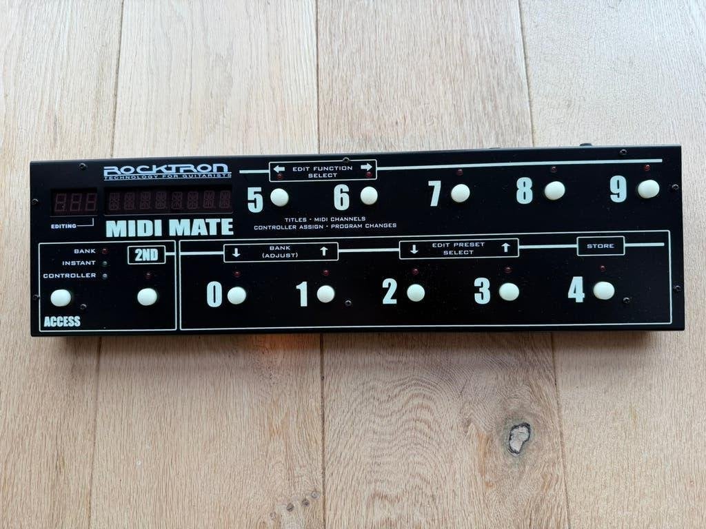 Rocktron MIDI Mate MIDI Foot Controller — ongebruikt (NOS), Muziek en Instrumenten, Ophalen of Verzenden, Zo goed als nieuw