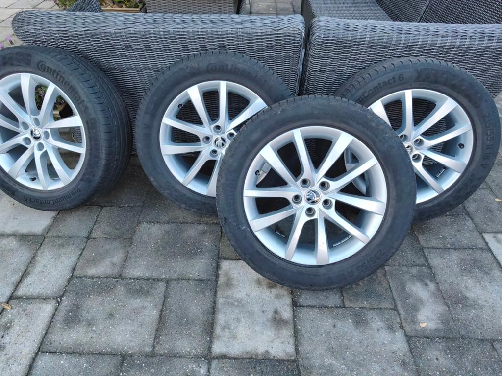 Originele velgen Elbrus voor een skoda, Auto-onderdelen, Banden en Velgen, Ophalen, 18 inch, Banden en Velgen, Nieuw