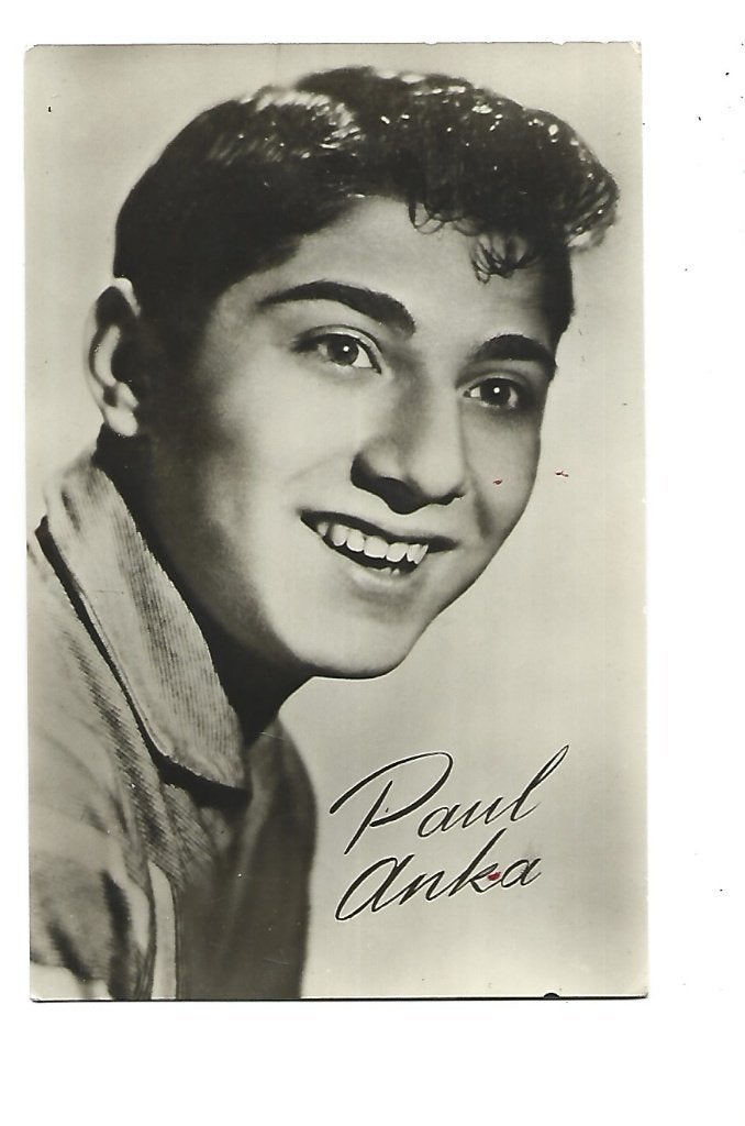 Paul Anka, Verzamelen, Verzenden, 1960 tot 1980, Ongelopen, Sterren en Beroemdheden