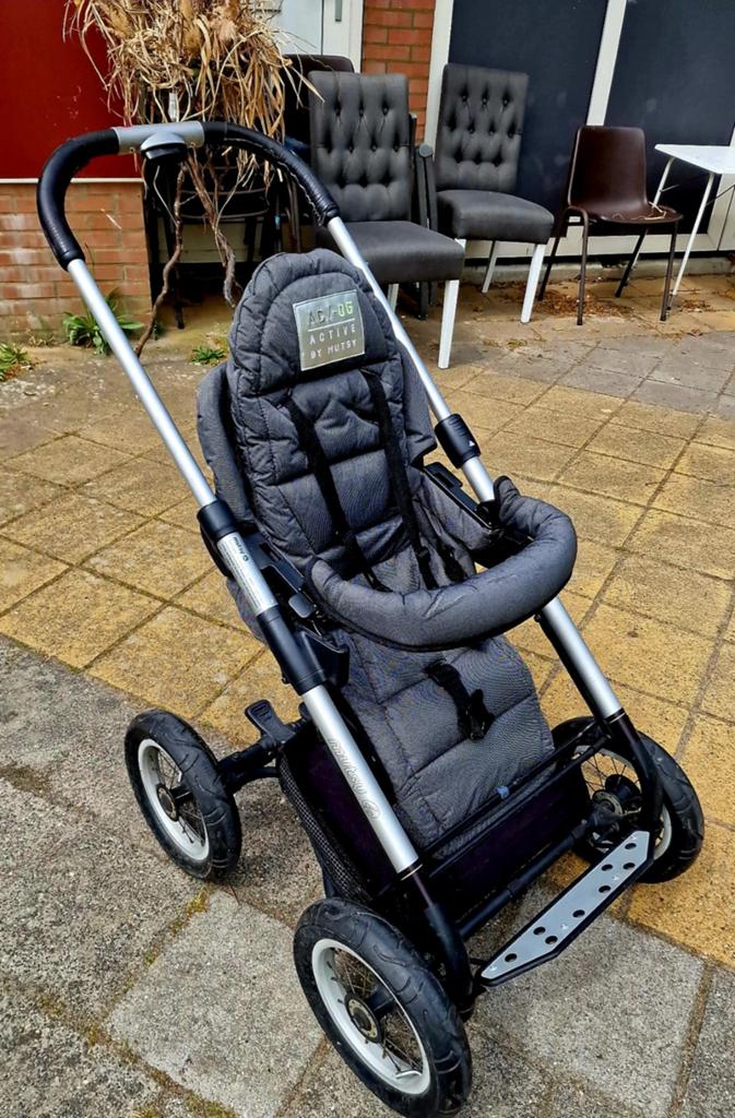Mutsy kinderwagen - AC/06 Active ZGAN, Gebruikt, Verstelbare duwstang, Mutsy, Ophalen