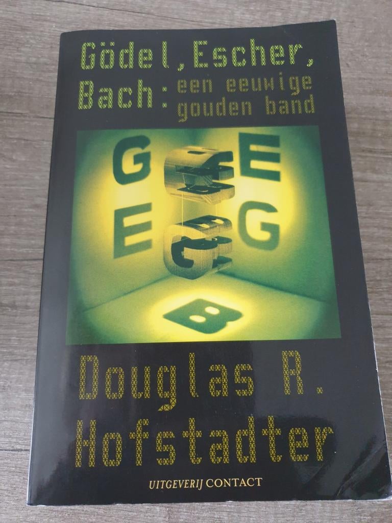 Gödel, Escher, Bach: Een Eeuwige Gouden Band, Ophalen of Verzenden, Gelezen, Douglas R. Hofstadter