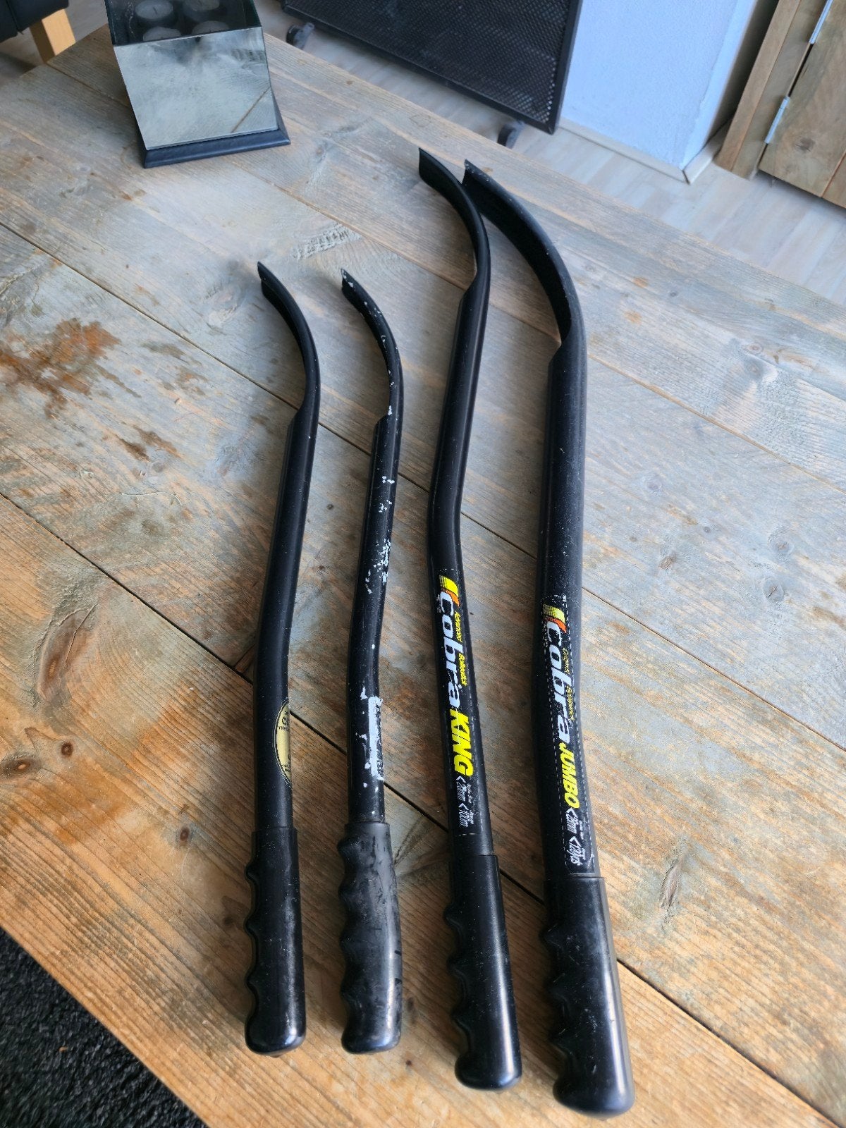 4 aluminium Cobra throwing stick werppijp 16mm 20mm 28mm, Watersport en Boten, Hengelsport | Karpervissen, Ophalen of Verzenden