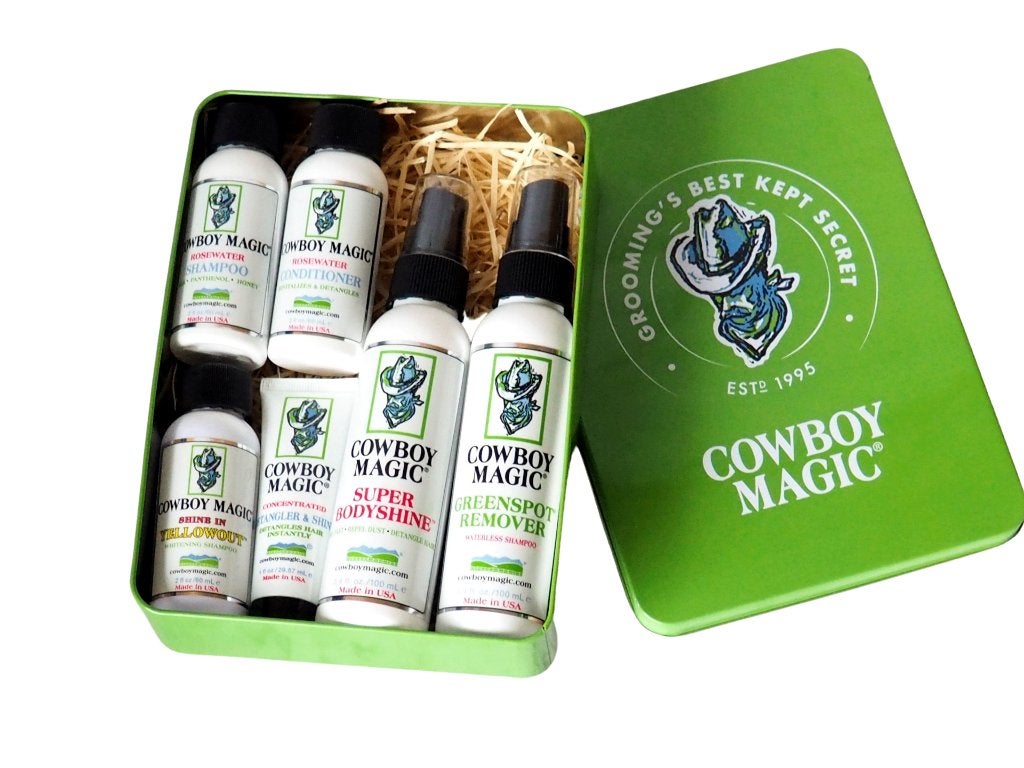 Cowboy Magic Try All, alle 6 producten, cadeau verpakking!, Ophalen of Verzenden, Nieuw, Verzorgingsset