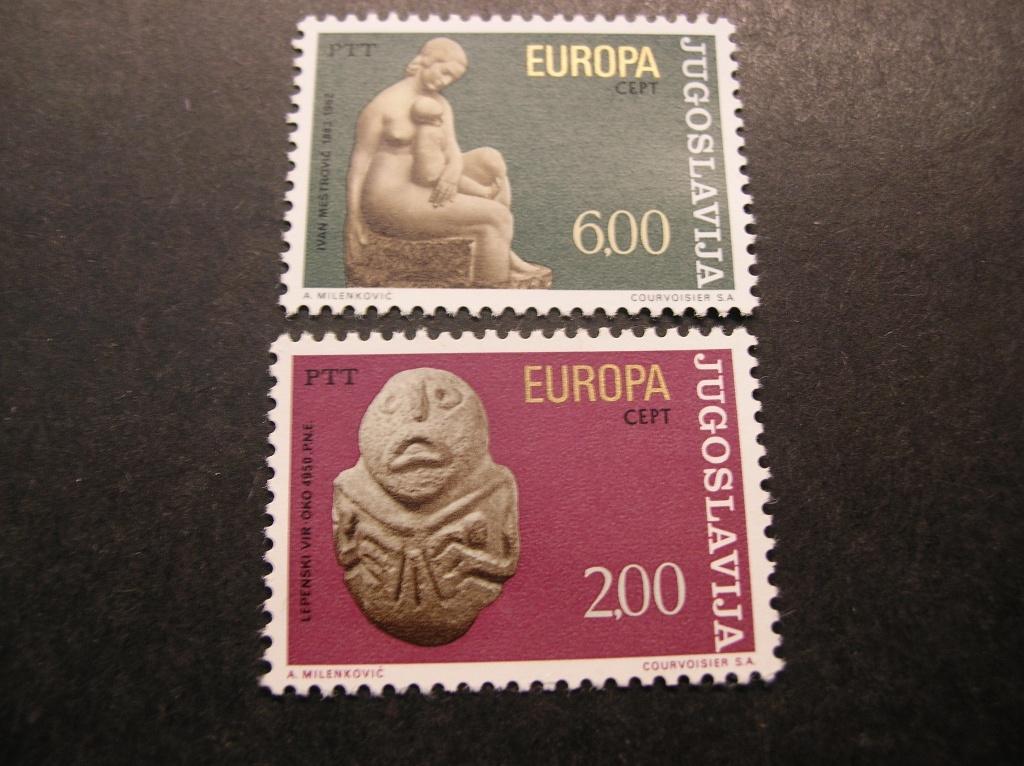 Cept/Verenigd Europa Joegoslavië 1974, Ophalen of Verzenden, Joegoslavië, Postfris