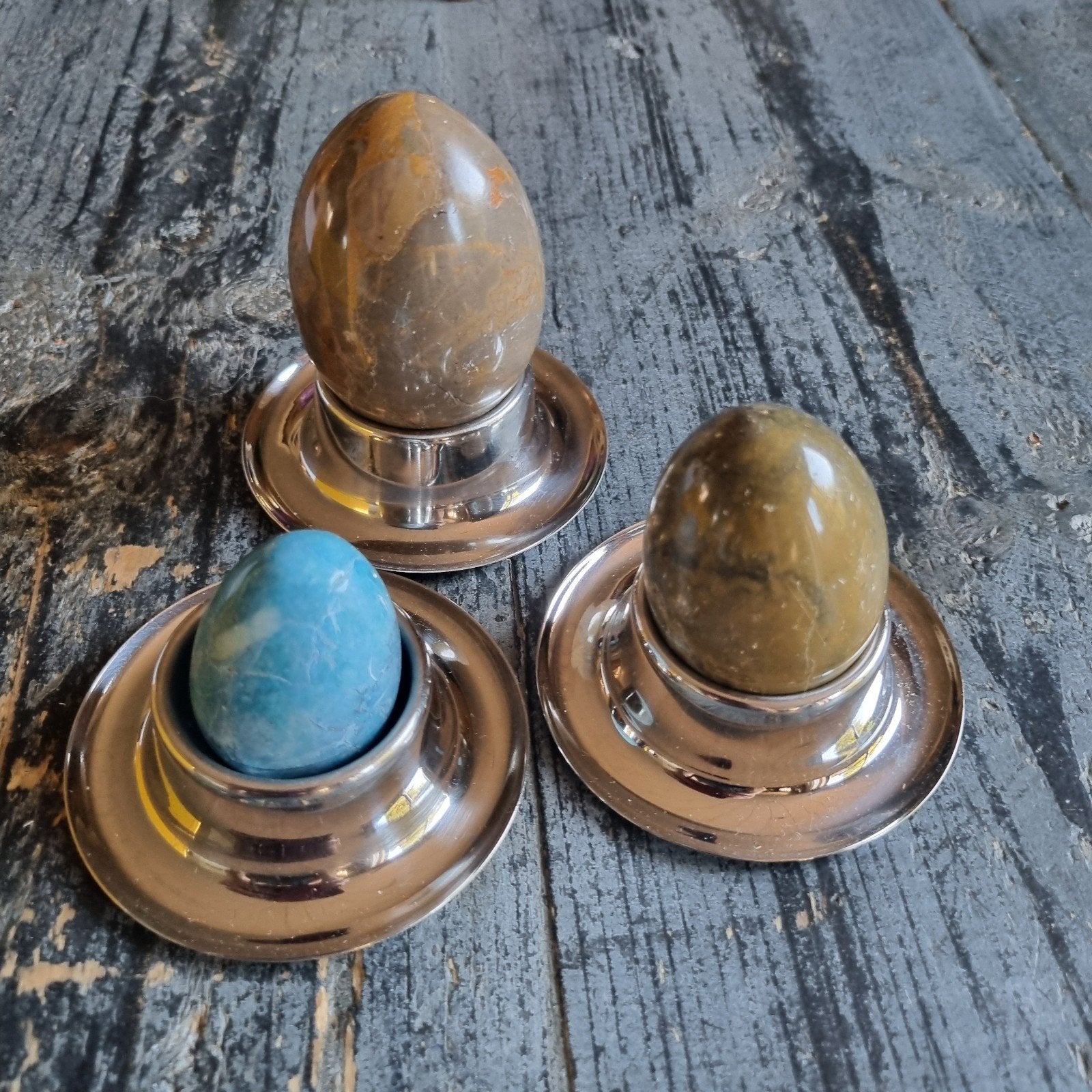Eieren, steen (edelstenen), Verzamelen, Mineralen en Fossielen, Ophalen of Verzenden