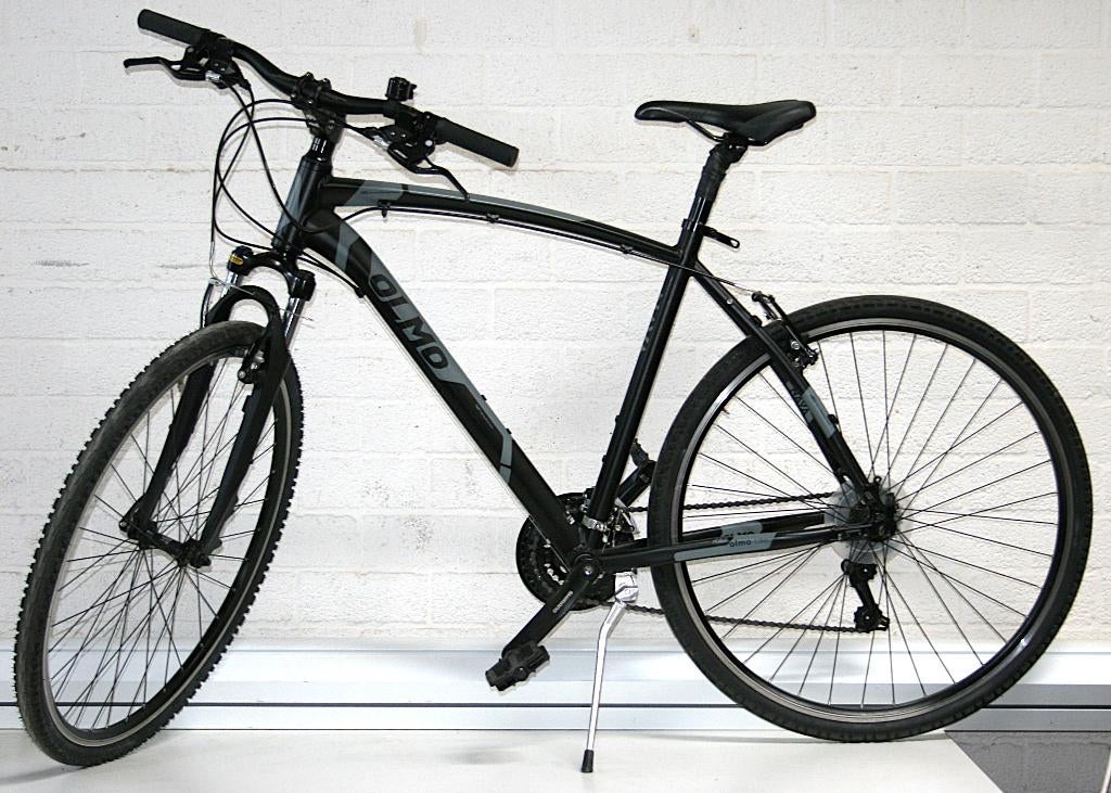 Olmo Nava heren trekkingfiets h54, bieden vanaf €99, Fietsen en Brommers, 28 inch, Gebruikt, Vering, Meer dan 20 versnellingen
