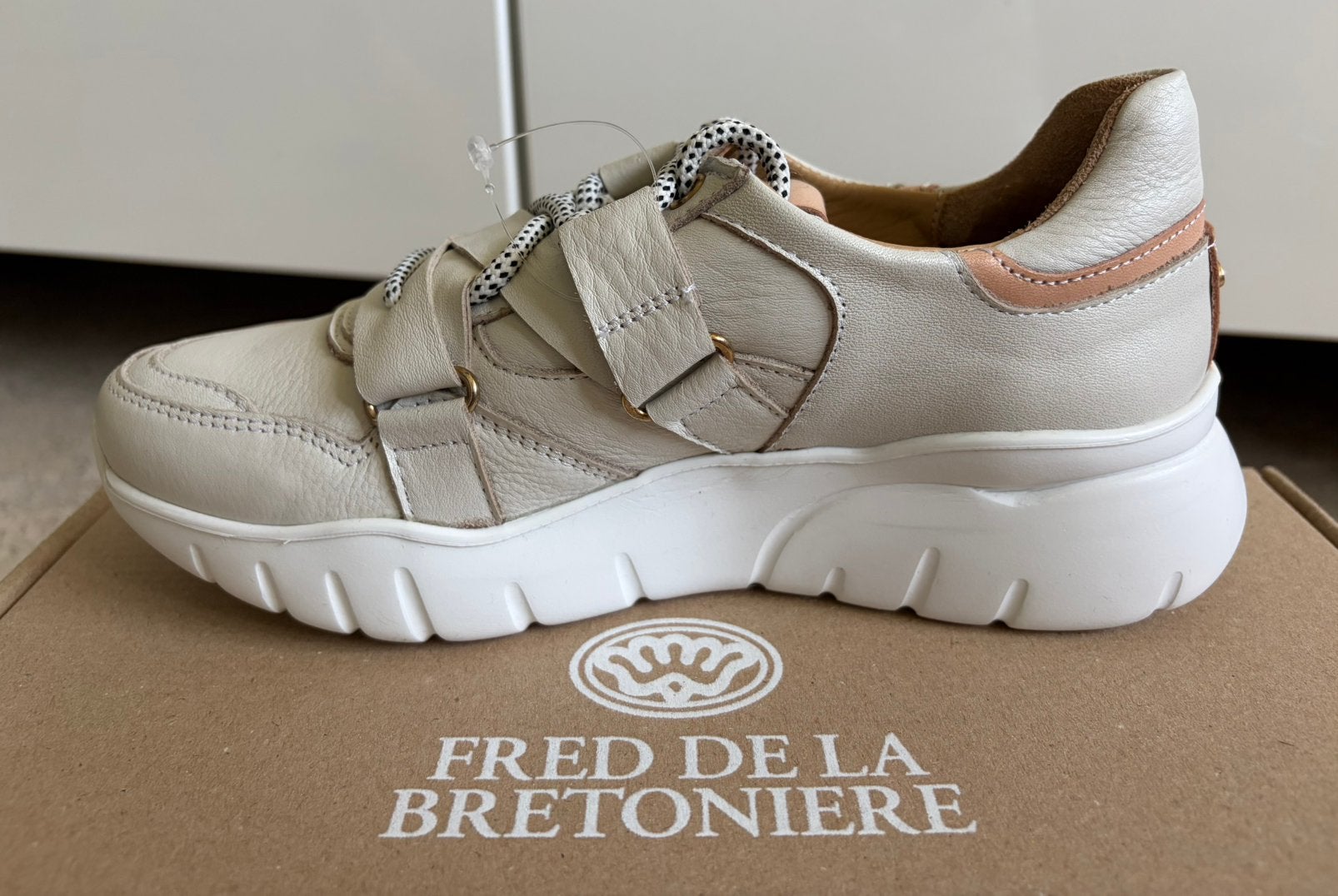 Fred de la Bretoniere leren sneakers maat 36!, Overige kleuren, Nieuw, Ophalen of Verzenden, Sneakers of Gympen