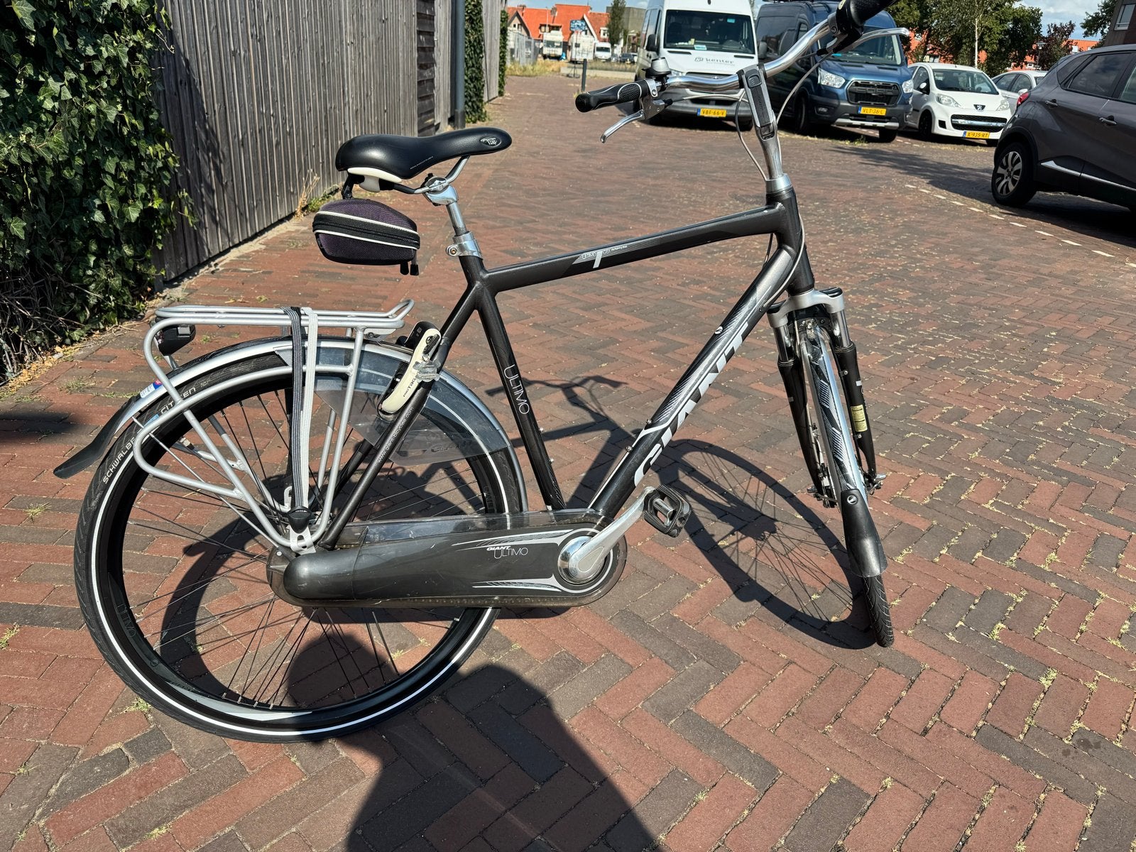 Giant Ultimo CS1 Heren City/Trekking Fiets Maat L, Ophalen, 28 inch, Gebruikt, Velgrem