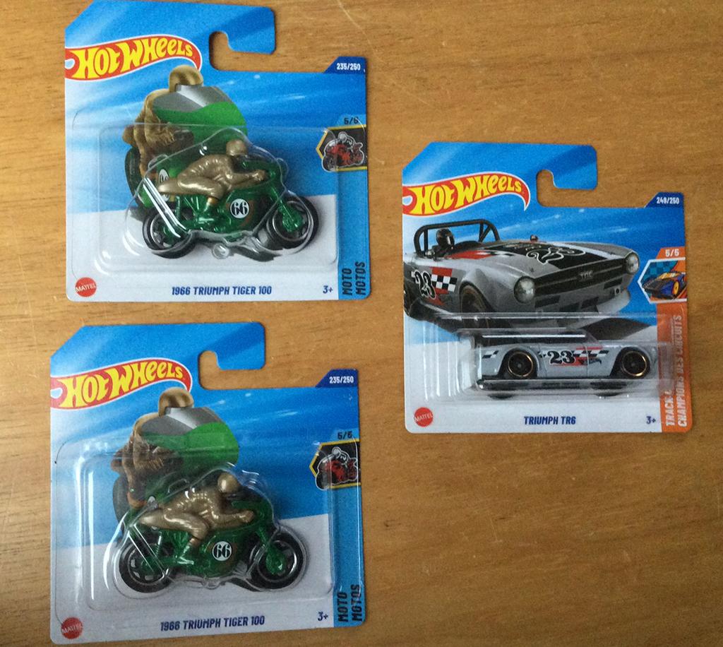 Hotwheels Treasure Hunt TH Triumph TR6 Triumph Tiger, Ophalen of Verzenden, Nieuw