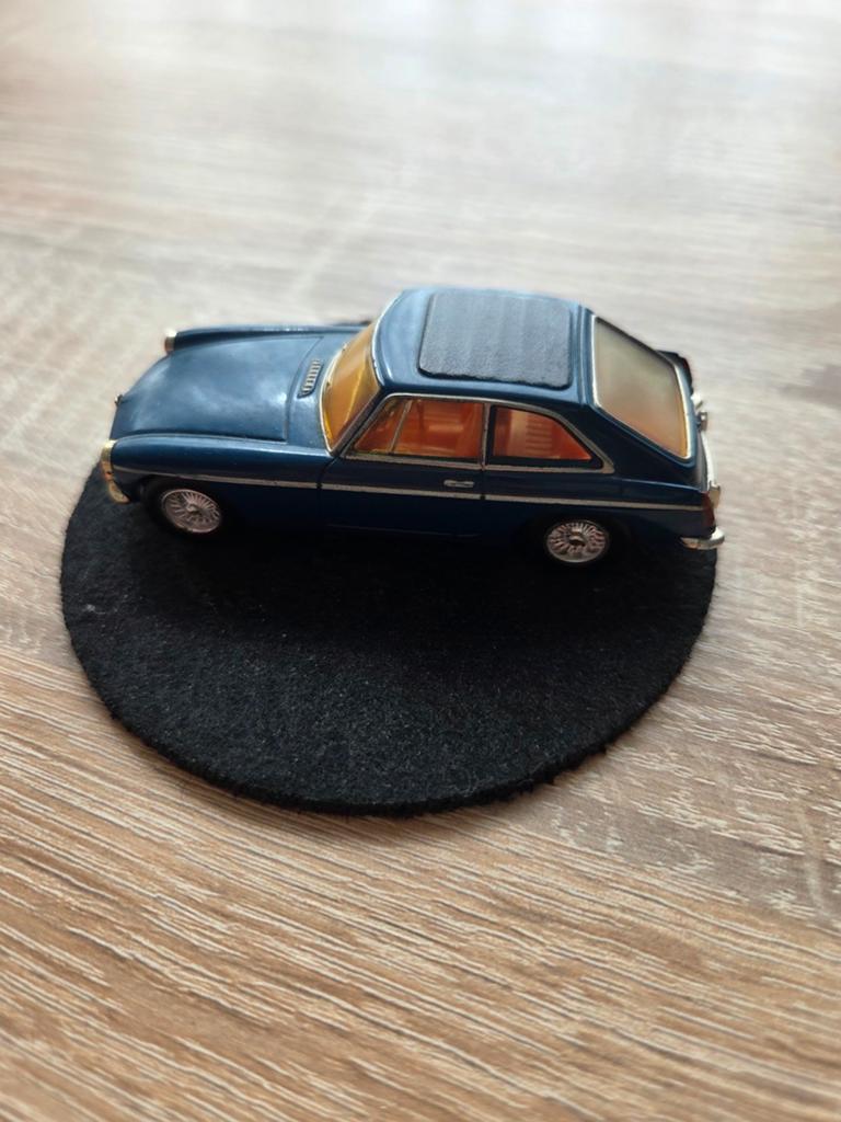 Matchbox Dinky DY-3 1965 MGB GT Coupe - Spaakwielen, Ophalen of Verzenden, Gebruikt, Auto, Matchbox