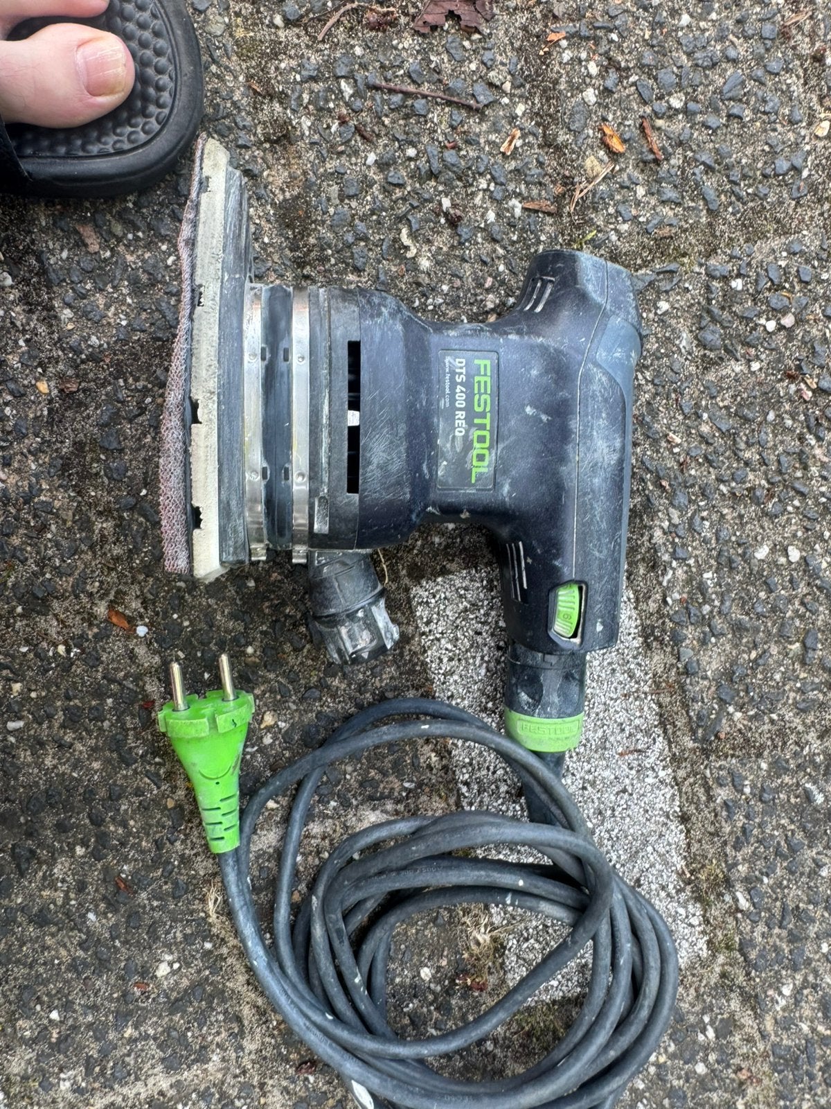 Festool puntschuurmachine 2023, Doe-het-zelf en Verbouw, Gereedschap | Schuurmachines, Ophalen of Verzenden, Zo goed als nieuw