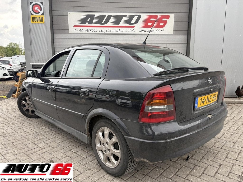 Opel Astra 1.6-16V Njoy AIRCO 06-2027, Voorwielaandrijving, Gebruikt, Zwart, 4 cilinders
