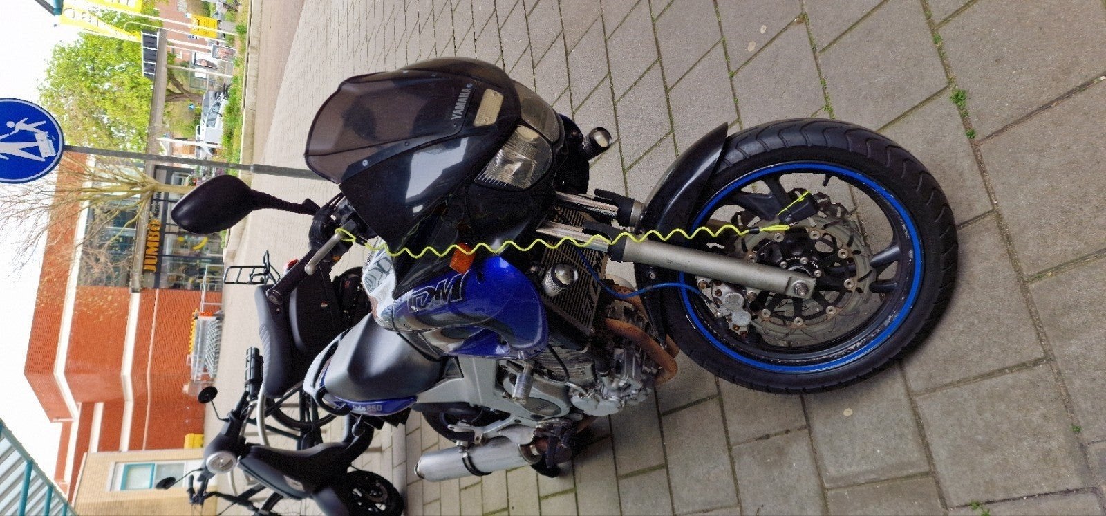 Yamaha TDM 850 - Comfortabele Toermotor, Motoren, 2 cilinders, Sportuitlaat, Motorrijbewijs A, Gebruikt