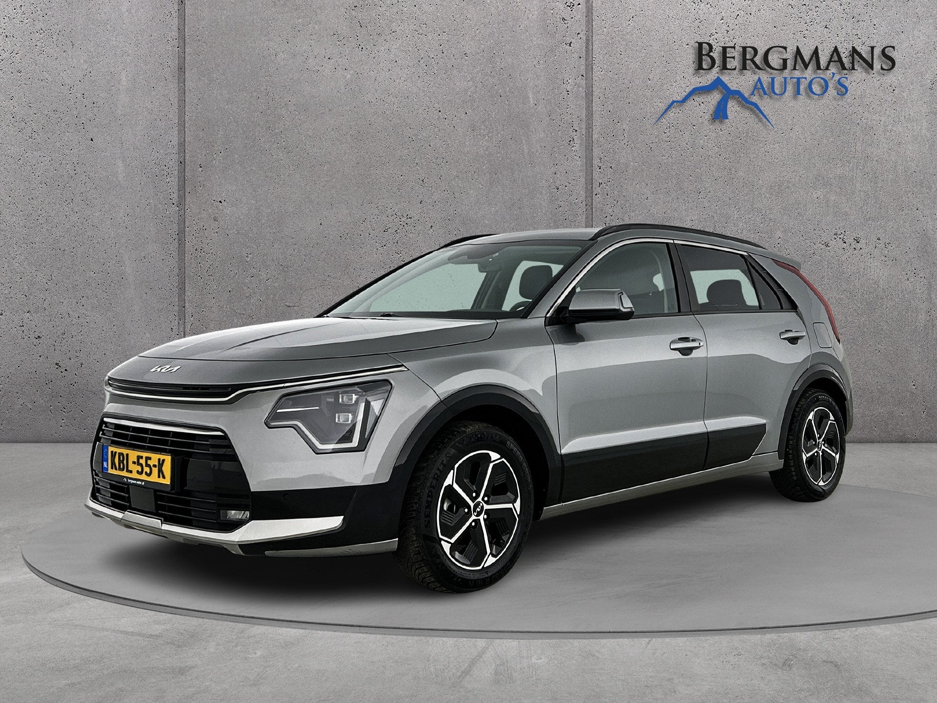 Kia Niro - 1.6 Hybride DynamicPlusLine // STOEL+STUUR VERWAR, Auto's, Kia, Gebruikt, Leder en Stof, 23 km/l, Bedrijf