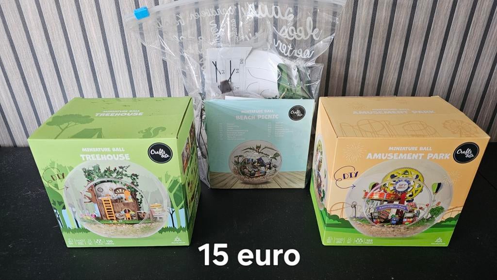 Diverse DIY miniatuur huisjes, Ophalen of Verzenden