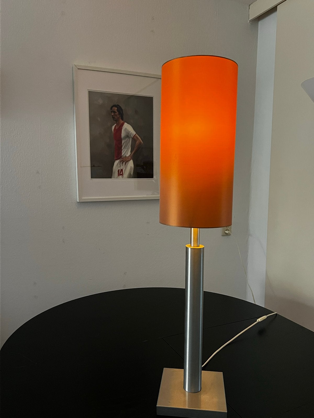 Moet weg wegens verhuizing tafellamp  Bony Design, Gebruikt, Overige merken, Oranje, Sfeerlamp