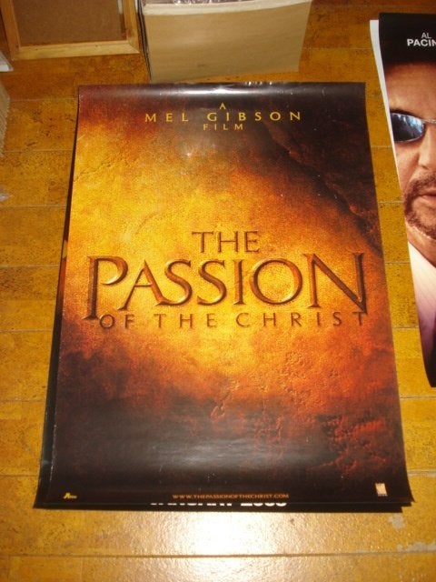 The passion of the christ Filmposter, Ophalen, Zo goed als nieuw, A1 t/m A3, Film en Tv