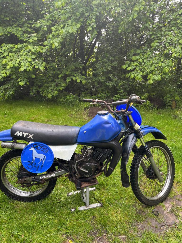 Honda MTX 80 – zwarte cross brommer / project, Ophalen, 80 cc, Overige merken