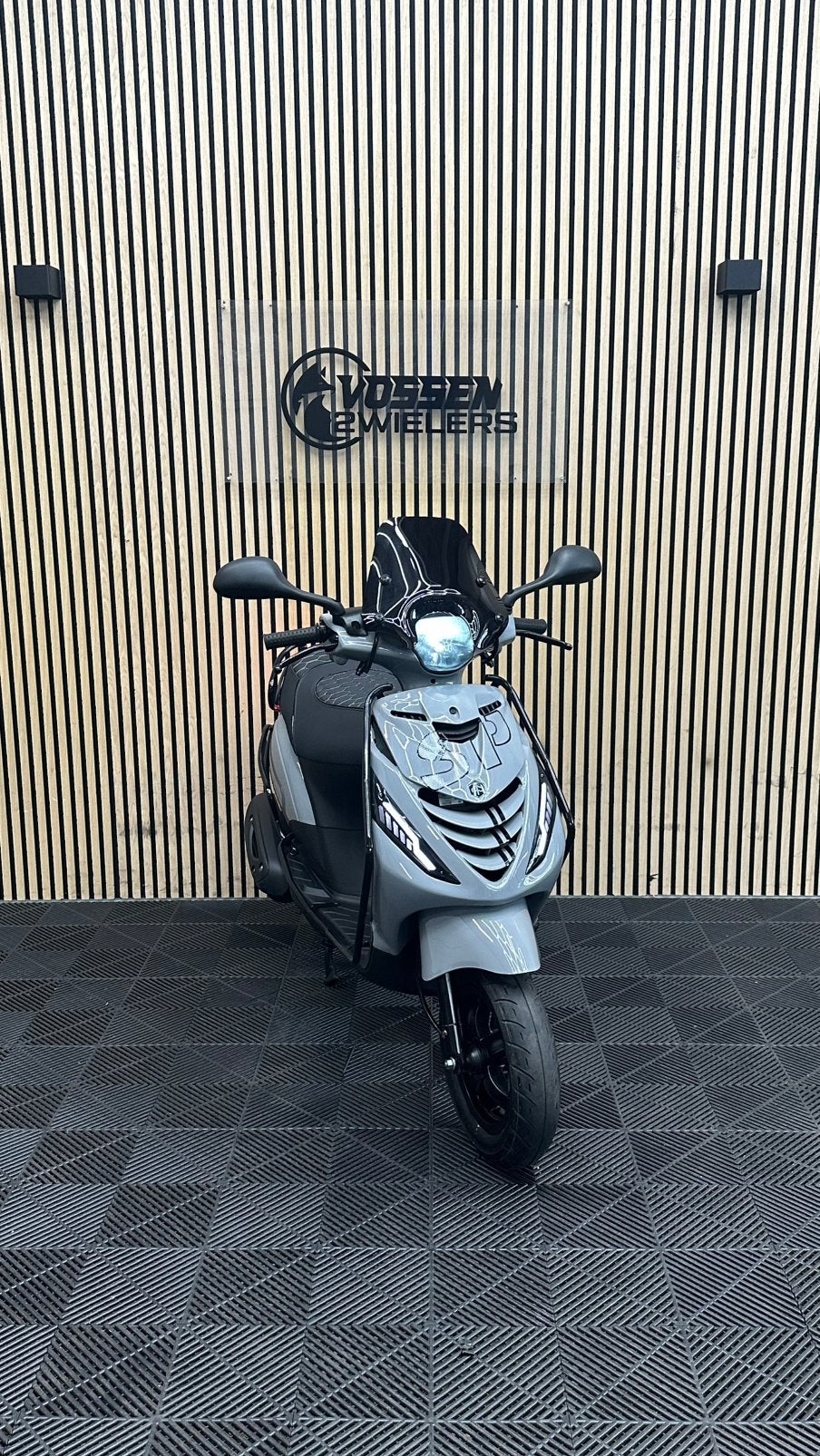 Piaggio Zip | Nardo Grey & Black | 2020 | 4.800 KM, Fietsen en Brommers, Scooters | Piaggio, Maximaal 45 km/u, Zip, Zo goed als nieuw
