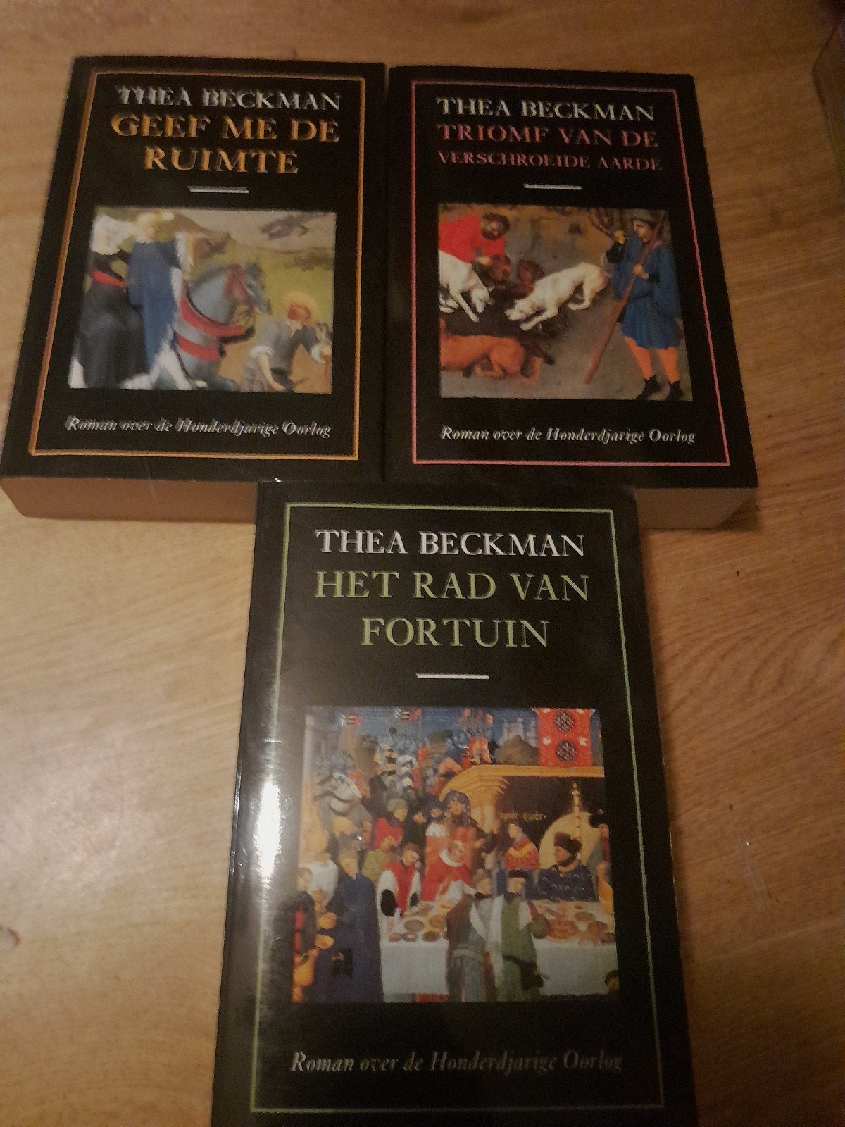 thea Beckman trilogie, Boeken, Ophalen of Verzenden, Gelezen